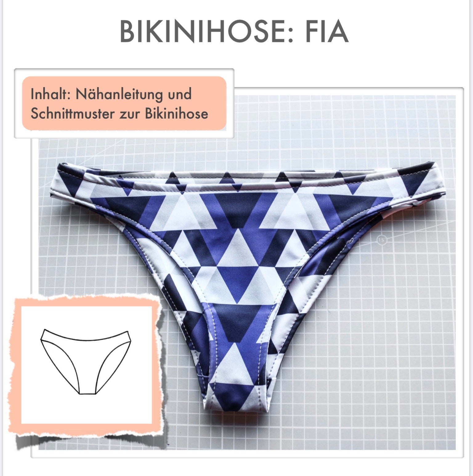 Bikinihose Fia Nähanleitung und Schnittmuster